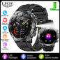 LIGE 2026 New Ultra Military Grade 1000mAh Battery Smart Watch For Men IP68 Waterproof Sports Fitness Bluetooth Call Smartwatch