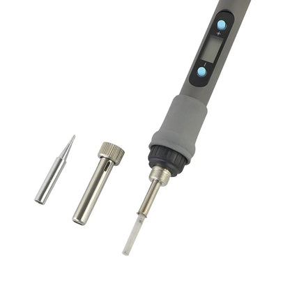 60W 80W Electric Soldering Iron LCD Digital Display Adjustable Temperature Welding Repair Tools 220V / 110V Solder Wire Tips