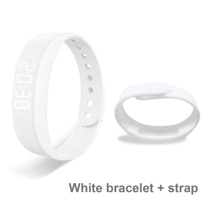 Smart Bracelet LED Digital Waterproof Smart Clock Smartband With running pedometer Monitor Smart Band Vibration Alarm Reminder