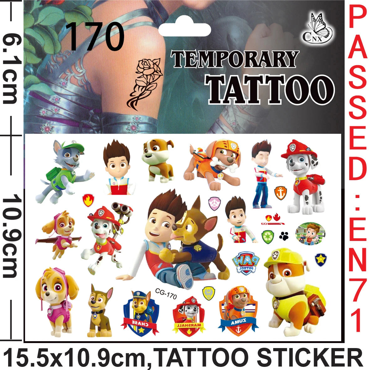 Paw Patrol Party Favors Slap Bracelet Stamps Keychains Gift Bag Stickers Birthday Party Decoration Christmas Stocking Fillers