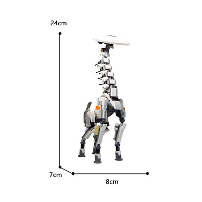 LEQUMOC MOC Meche Zero Robots Battle Machine Corruptored Dawned Game Action Figures Building Blocks Toys for Gifts