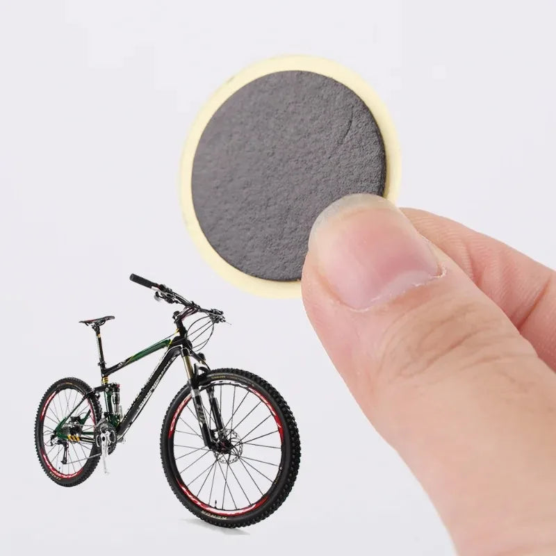 30/20/10 PCS Bicycle Glue-free Tire Patches Tool Quick Repairing Tyre Protection Patch Adhesive Quick Drying Bike Accessories