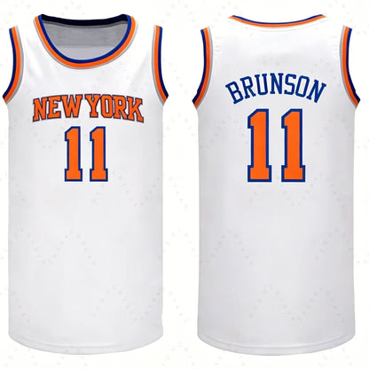 2026–27 New York Jersey Finals Champions Style Brunson #11 Towns #32 Bridges #25 Anunoby #8 Hart #3 Baksetball Jersey Fans Tops