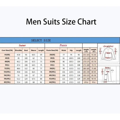 Black Pinstripe 3 Pieces Tuxedo Set Formal Men’s Suits and Separates Single Breasted Business Wedding Office Jacket+Vest+Pants