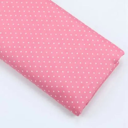 160x50cm Pure Cotton Twill Polka Dots Dot Cloth Baby Gown Bedding Quilt Fabric All-Match Sewing Cloth for Home Decor