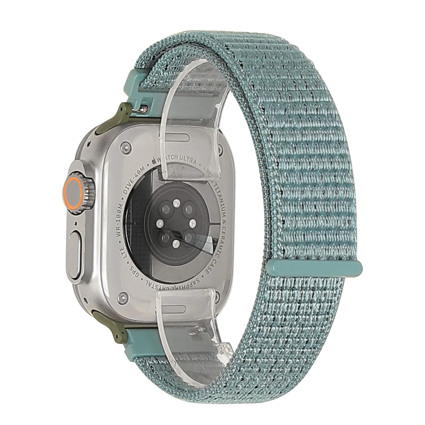 Nylon Strap For Apple Watch Band Ultra 3 2 49mm 46mm 45mm 41mm 44mm 42mm 40mm 38mm Bracelet For iWatch Series 11 10 9 8 7 6 5 4