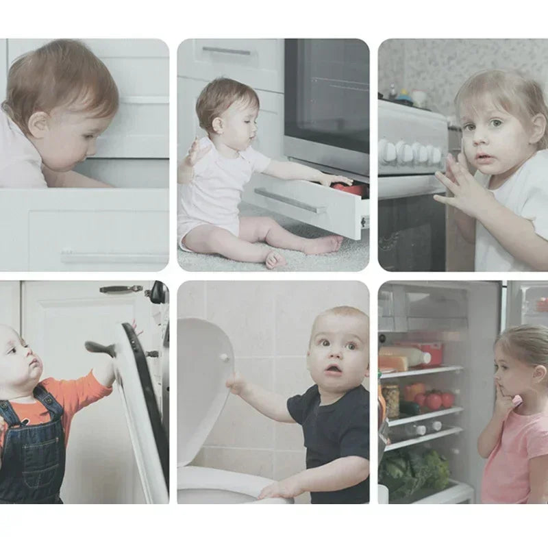 Baby Protect Cabinet Protection Against Children Security Locks Kid Protector Furniture Children Security Safety Drawer Locks