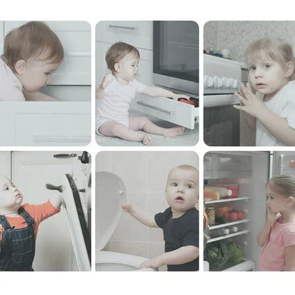 Baby Protect Cabinet Protection Against Children Security Locks Kid Protector Furniture Children Security Safety Drawer Locks