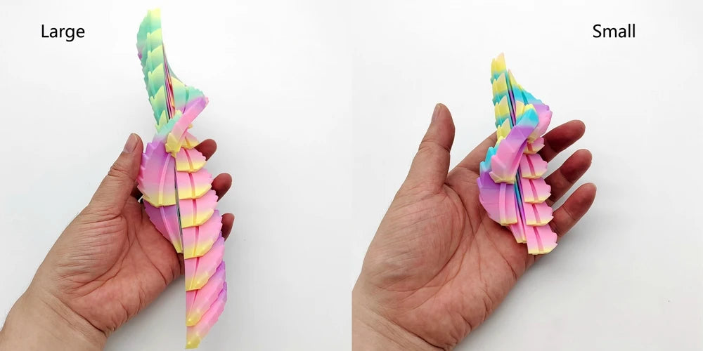 3D printed dragon egg stress relief model, deformable twist egg, creative fidget toy desk ornament.