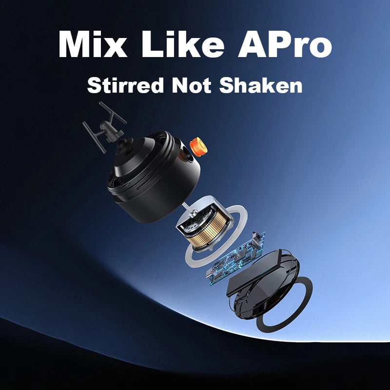 large capacity Electric Protein Shaker Mixing Cup Automatic Self Stirring Water Bottle Mixer Type-C interface