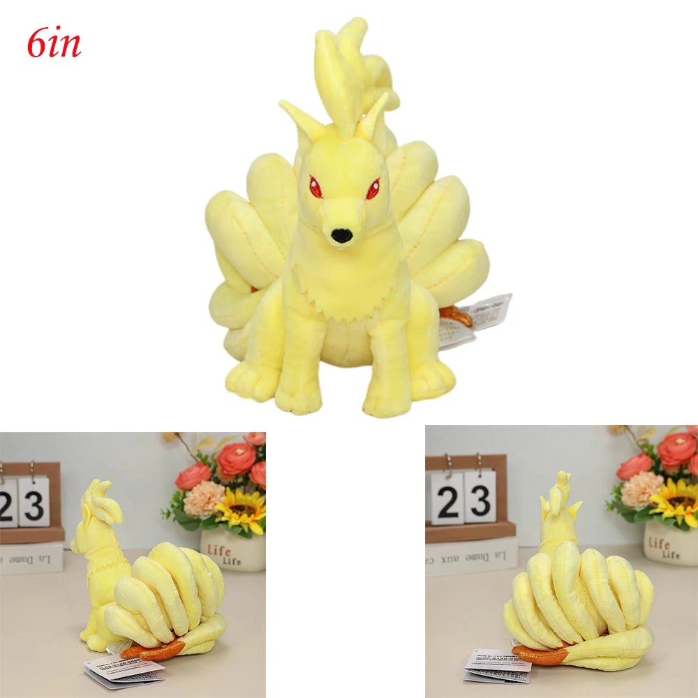 New Pokemon Pikachu Plush Toy Sprigatito Fuecoco Groudo Meowscarada Floragato Cinderace Keldeo Exegguto Shinx Stuff Peluche Doll