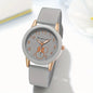 Casual Candy Color Silicone Band Women Watches Round Pointer Ladies Quartz Wrist Watch Reloj Mujer Girls Clock Gift