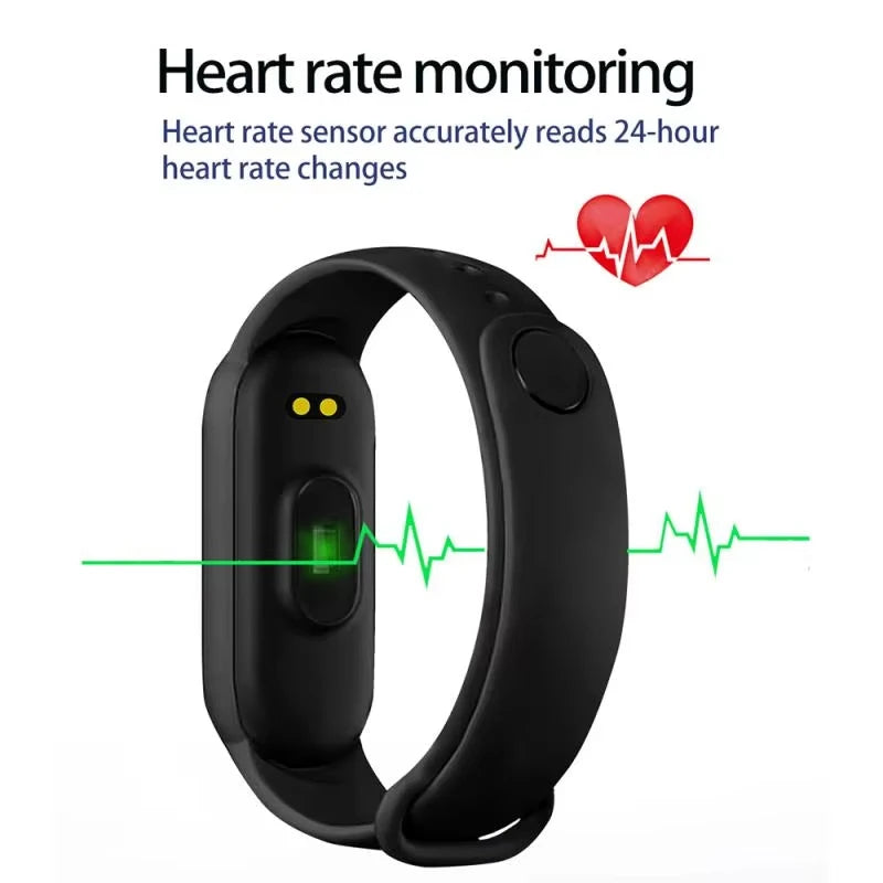 Lenovo Waterproof Smart Watch MenWomen Fitness Smart Bracelet Sports Band Heart Rate Blood Pressure Monitor Multi-function Watch