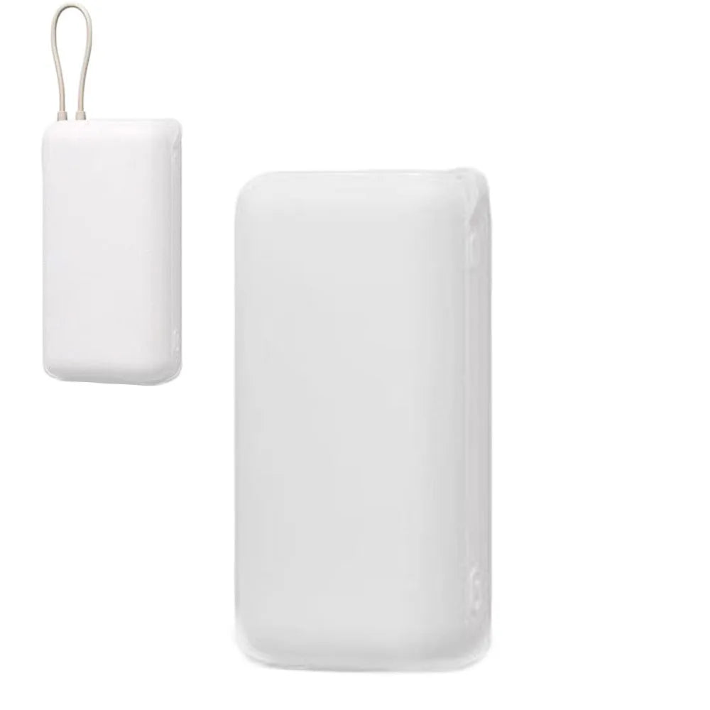 Shockproof Silicone Case for Xiaomi Built-in Cable Power Bank 20000 33W PB2033MI Dustproof Protective Power Bank Case