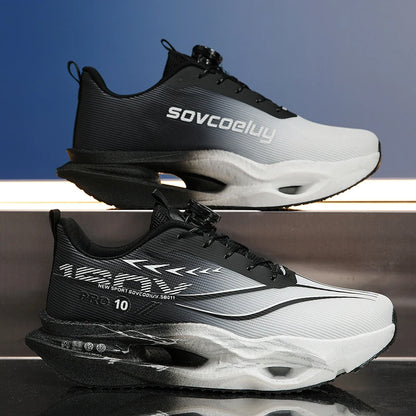 Running Shoes Carbon Board Marathon Men Speciality Sports Breathable Lightweight Women's Comfortable Athletic Nonskid Sneakers