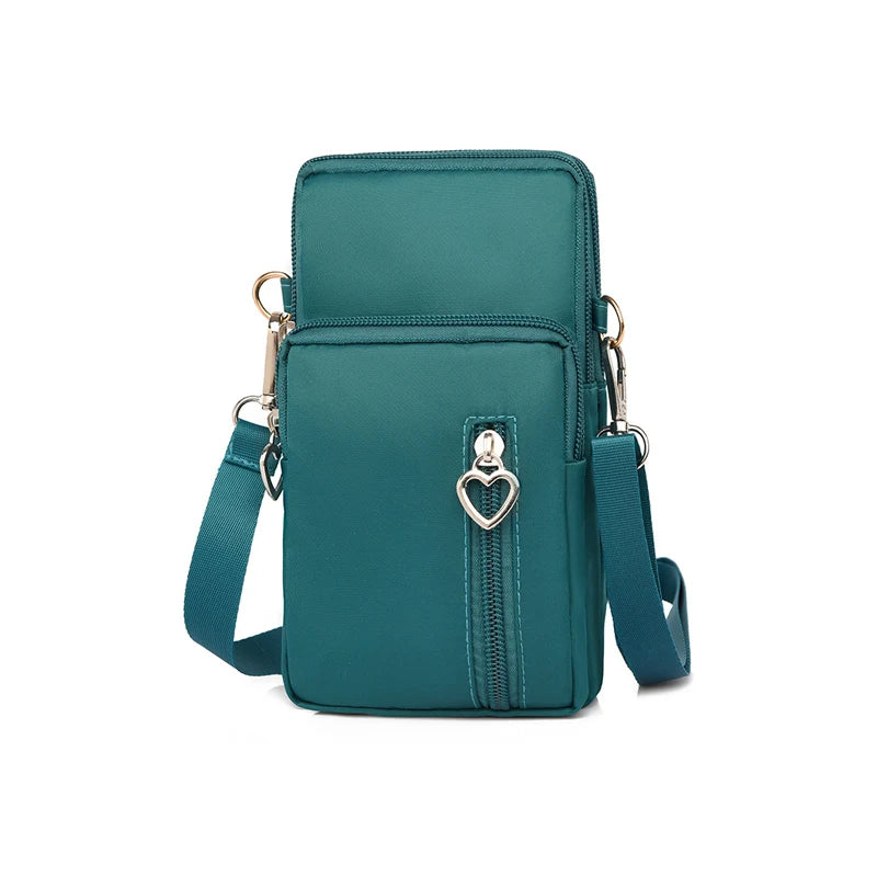 New Korean-style mobile phone bag, crossbody bag, mobile phone pouch, crossbody purse, vertical style small bag