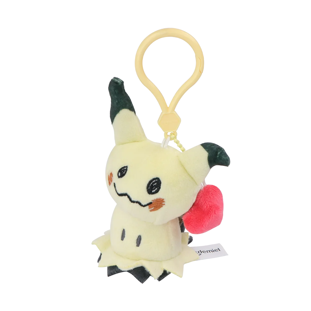 Pokemon Plush Keychain Anime Jigglypuff Gengar Sprigatito Urchin Mimikyu Sylveon Mew Umbreon Rowlet Stuffed Plushies Toys Gifts