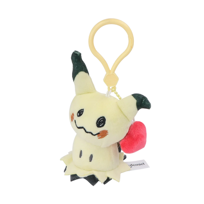 Pokemon Plush Keychain Anime Jigglypuff Gengar Sprigatito Urchin Mimikyu Sylveon Mew Umbreon Rowlet Stuffed Plushies Toys Gifts