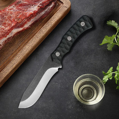 Forged Blade Butcher Knife Cleaver Boning Knife Multi-purpose Meat Chop Vegetable Fruit Fish Slicing Chef Kitchen Cutting Tools