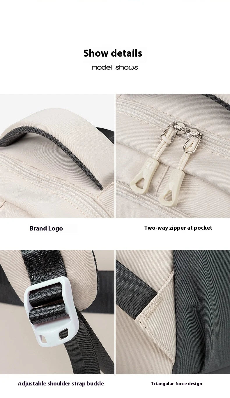 New School Bag with High Appearance Level Junior High School Backpack Large Capacity Primary School Backpack Ins Wind
