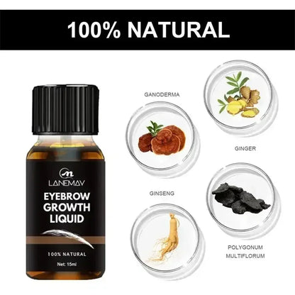Eyebrow Growth Serum Anti Hairs Loss Product Prevent Baldness Eyelash Hair Growth Fuller Thicker Lengthening Eyebrow Makeup