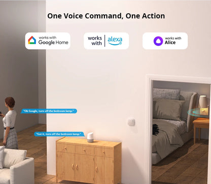 SONOFF ZBMINIR2/ZbminiL2 With/no Neutral Smart Zigbee Switch Two-Way Control Work With Alexa Google Home Yandex Alice Smartthing