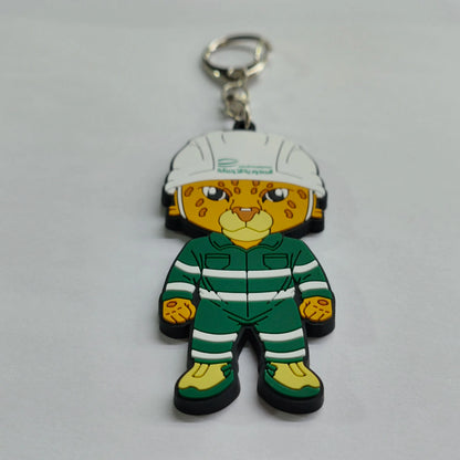 Custom 2D/3D Soft Rubber Key Chain Silicone Personalized Logo PVC Keyring Fashion Keychains Customizable Key Holder Chain