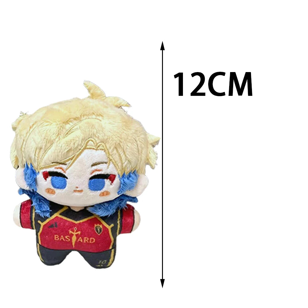 Mini Anime Plush Toys Michel Caesar Mikage Reo Nagi Seishiro Chigiri Hyoma Bachira Meguru Cute Stuffed Starfish body Doll Gifts