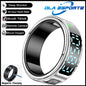 2026 new smart ring with charging compartment HD screen sports mode photo control，5ATM waterproof smartring ,for ios andriod