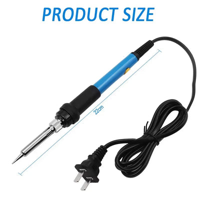 220V/110V 60W Electric Soldering Iron Set Adjustable Temperature Electric Soldering Iron Repair Electronics soldering tools