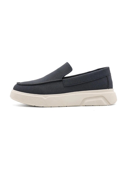 New Designer Business Commute Men's Slip On Loafers Comfortable Shoes Fashion Sneakers Daily Preppy Casual Suede Leather Shoes