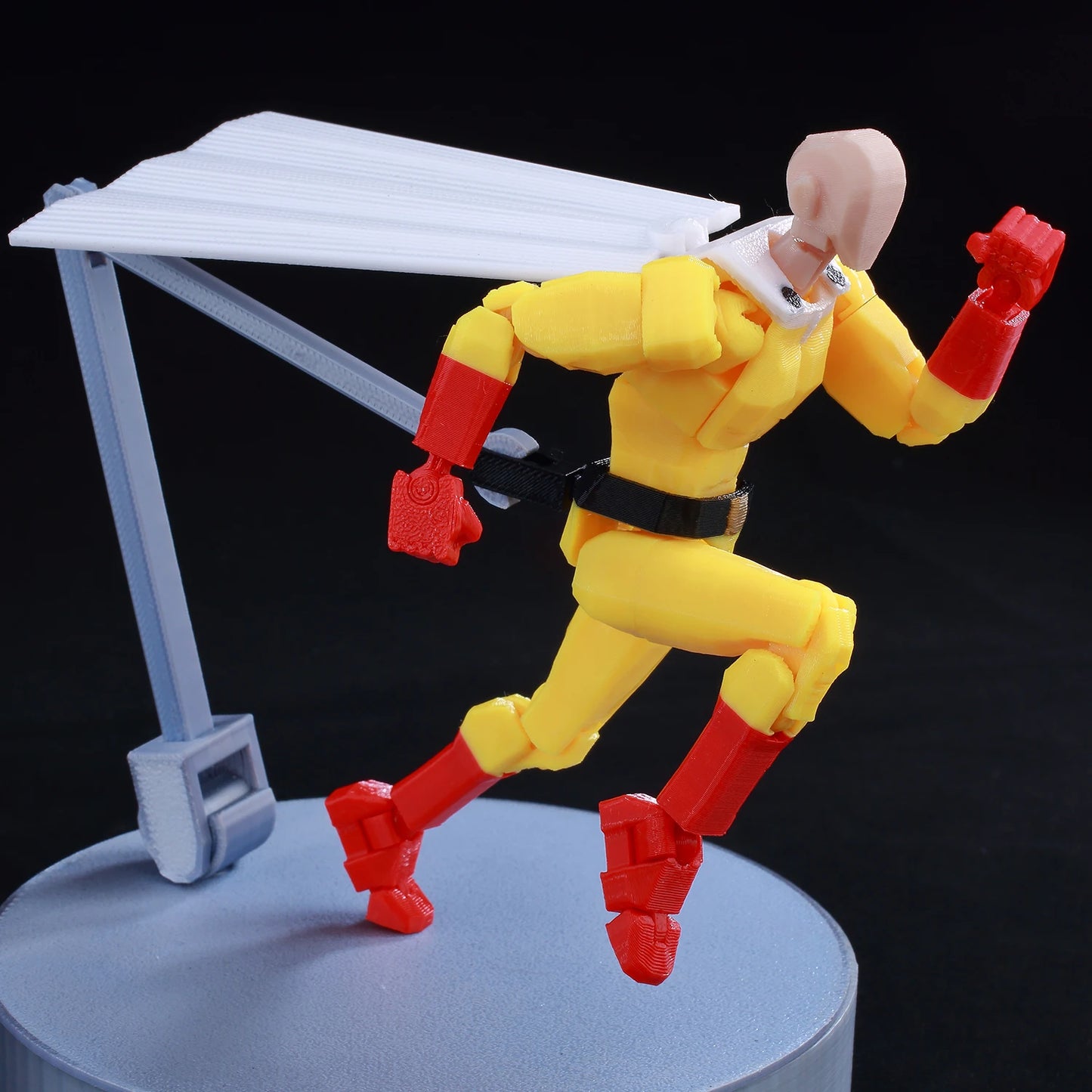 9L3D Multi-joint Articulated Anime Figures Saitama Kenshiro One Punch Man Fist North Star Chainsaw Man Dummy 13 Collectible Toys