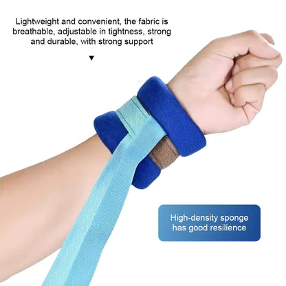 Patients Limbs Restraint Strap Wrist Ankle Fixation Belt Binding Band Elderly Medical Limbs Hands Fixed Strap Feet Average Size