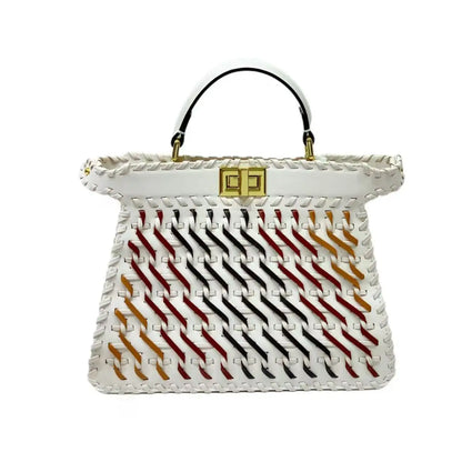 Women 2026 New Woven Hollow Out Crossbody Bag Ladies Handbags Trendy Fashion Shoulder Purse Women's Messenger Bag