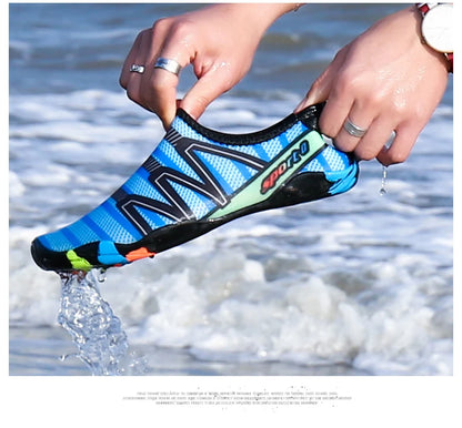 Men Water Swimming Shoes Women Sneakers Barefoot Beach Sandals Upstream Aqua Shoes Quick-Dry River Sea Diving Surfing Seaside