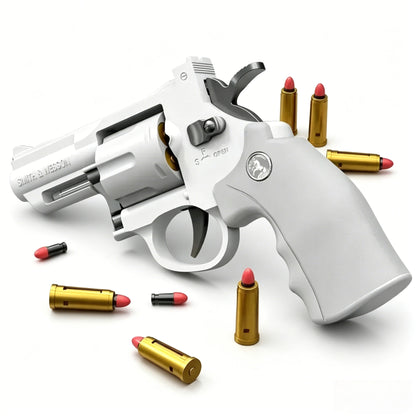 Revolver ZP5 357 Toy Gun Continuous Firing Launcher Pistol Soft Dart Bullet CS Outdoor Battle Game for Teenagers Adult Play