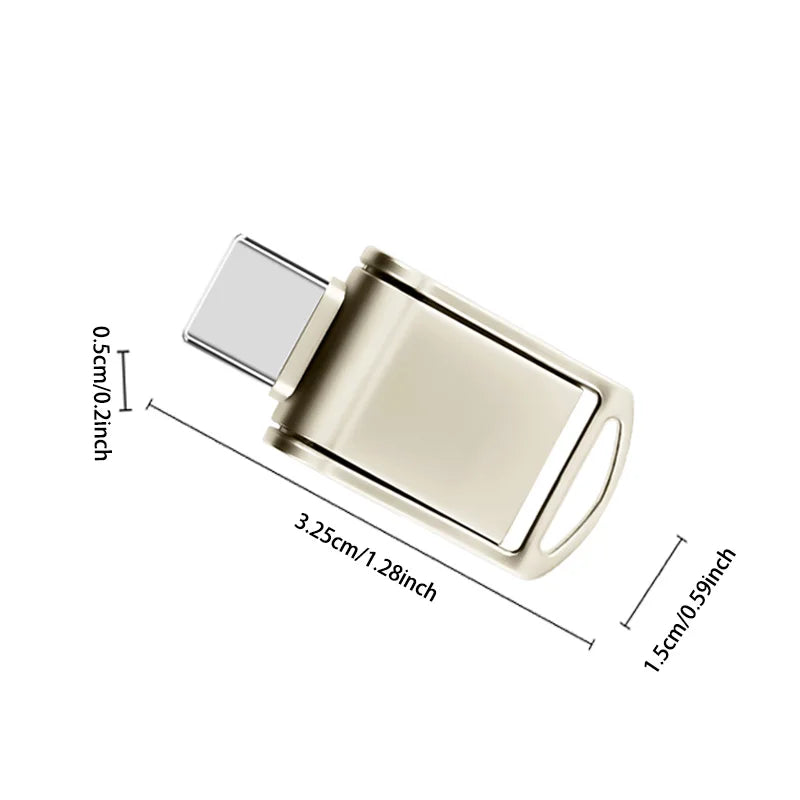 Mini Flash Drive USB 3.0 Fast Type C Pen Drive Memory Stick High Speed Data 32GB 64GB 128GB For Computers Phone PC Fast U Disk