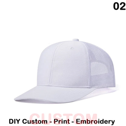 Fedoryn Custom Embroidery Baseball Cap for Men and Women DIY Design Mesh Cap LOGO Print Hat Quality Truck Hat Wholesale Unisex