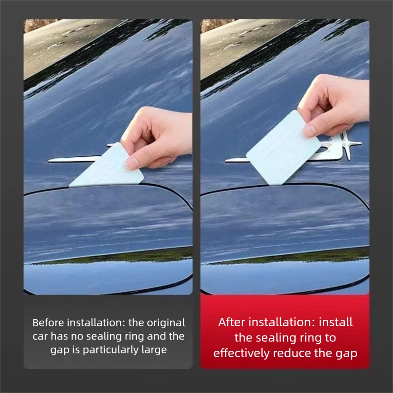 Car Sealing Strip Fuel Tank Seal Strips Fuel Cap Cover  Styling Accessory Rubber Ring Waterproof Dustproof