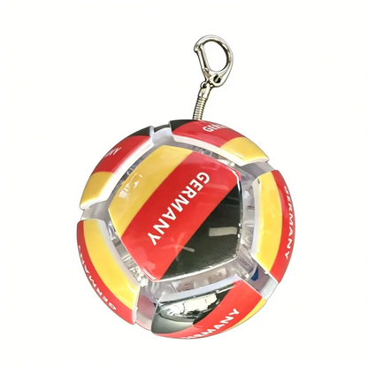 USA Mexico Canada All Country Flag Football Keychain Fidget Stress Ball Squishy Decompression Toy Anxiety Relief Fan Souvenir