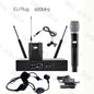 Qlxd B87A WH30 Head-Mounted Lavalier Professional Wireless Microphone Set, UHF Long-Distance Reception, Clear Sound Quality
