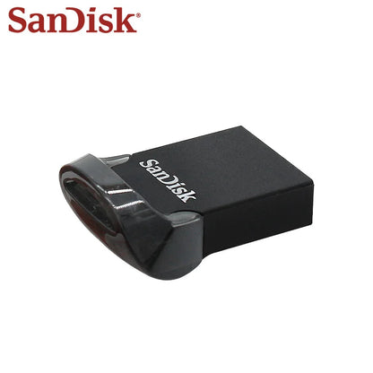 SanDisk Ultra Fit USB 3.2 Pendrive Mini 16GB 32GB 64GB 128GB 256GB 512GB CZ430 Pamięć USB Do 400 MB/s Dysk U