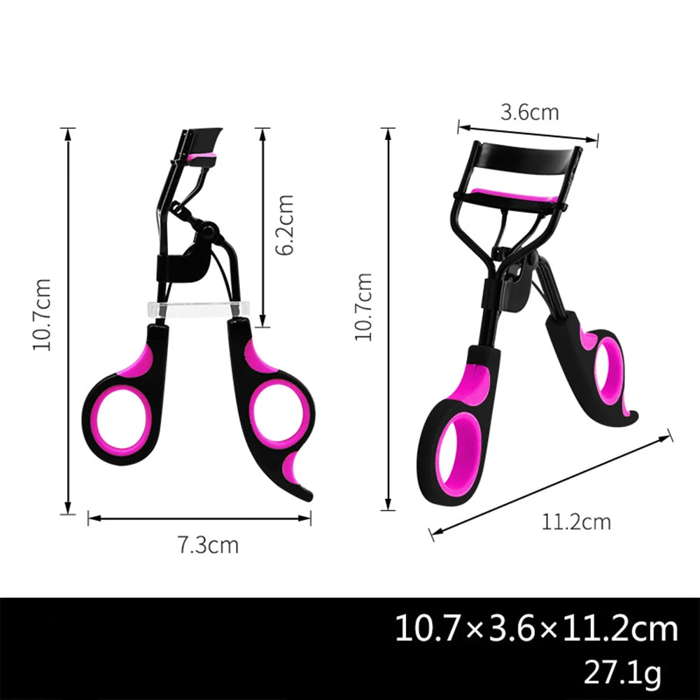 1 Pc Make-up For Women Eyelash Curler Two-color Curling Eyelashes False Aids Lady Portable Makeup Beauty Tools Make Up