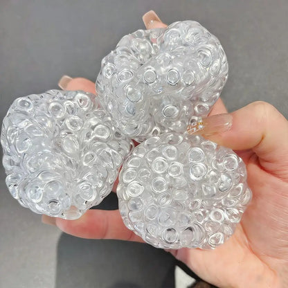 Ice Bead Squishy Balls Super Soft Mochi Fidget Toy Slow Rebound Texture for Anxiety Relief & Relaxation Squeezing Soothing Toy