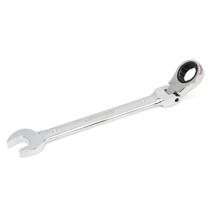 LIBRATON1pc Ratchet Wrench 6mm-19mm, Ratcheting Flexible Head Wrench Set, Reversible Spanner Hand Tool, 72-Tooth Allen Wrench