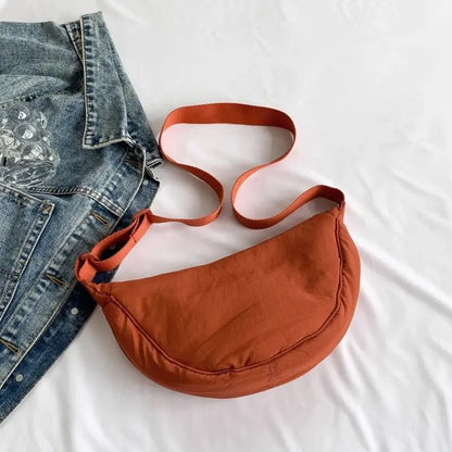 Thickened Waterproof Fabric Armpit Bags for Women's Versatile Dumpling Bag for Women Daily Use Single Shoulder Crossbody Bag