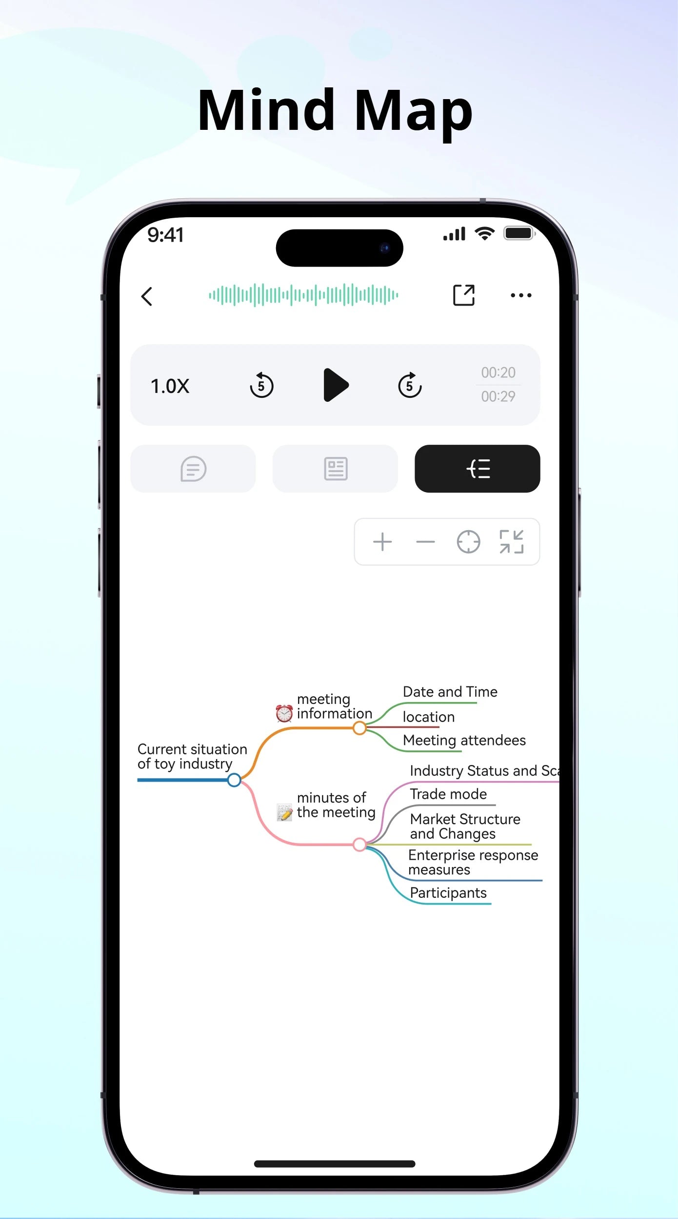LIGE AI Voice Recorder GPT Intelligent APP Control Audio Mind Map Real Time Transcription Translate Summary Phone Call Recording