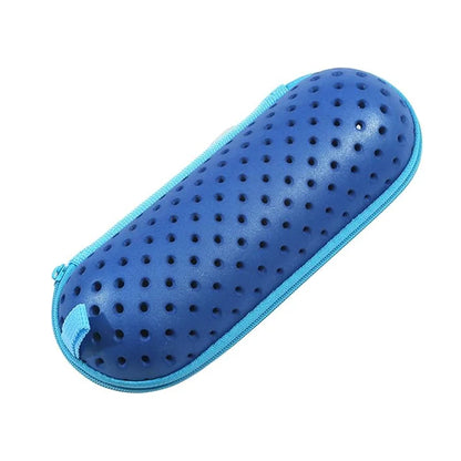 EVA Soft Swimming Glasses Organize Protector Glasses Case Swimming Gear Breathable Drainage Hole Portable Goggles Cover All Ages