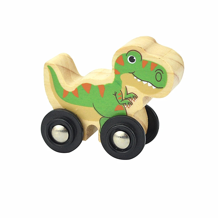 Wooden Magnetic Train Car Locomotive Toy Wood Railway Car Accessories Toys for Kids Gifts Fit Wood Biro themes Tracks