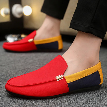 Men's Casual Fashion  Loafers Moccasins Slip-On Driving Shoes 39-46 Size Range Male Flats Comfort Footwear